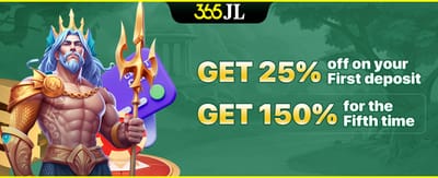 150% Grand Welcome Match Bonus promotion banner